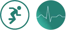 med heart icons